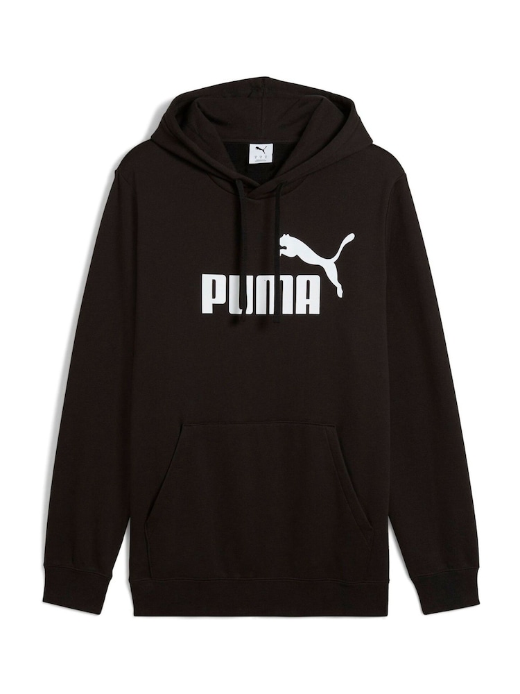 Zwart - Puma Mens Essentials No 1 Logo Hoodie - Image 6 of 7
