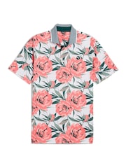 Puma Multi Mens Mattr Beautiful Game Golf Polo Shirt - Image 1 of 2