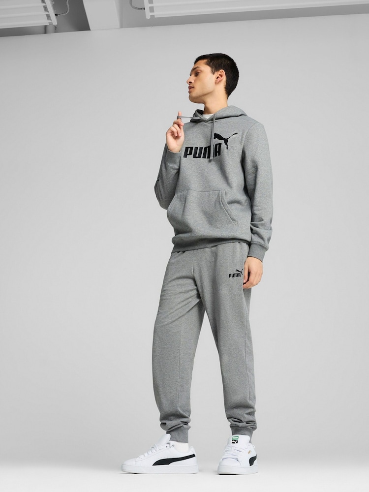 Grijs - Puma Mens Essentials No 1 Logo Hoodie - Image 1 of 7