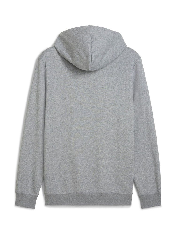Grijs - Puma Mens Essentials No 1 Logo Hoodie - Image 7 of 7