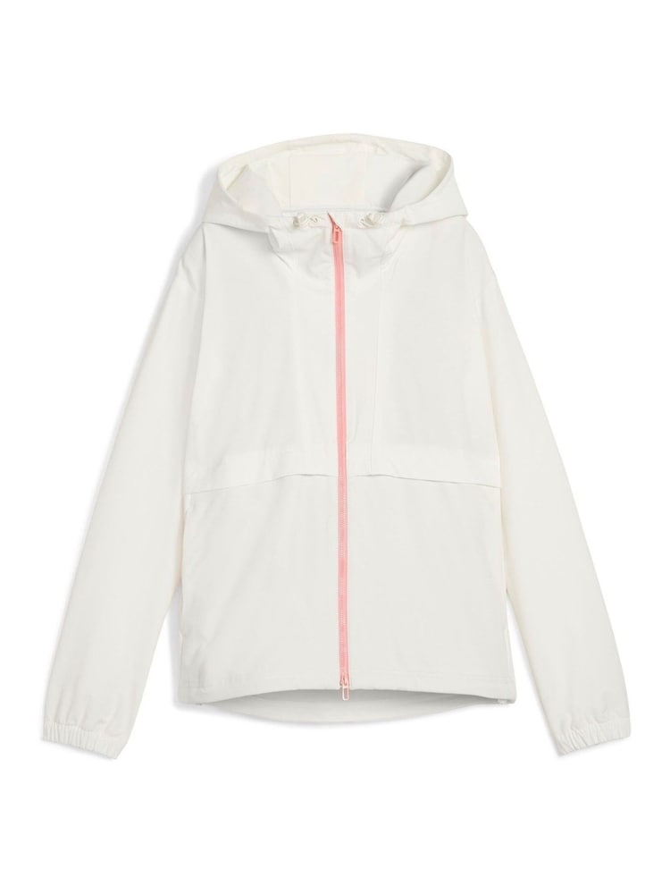Puma White Womens Ripguard Full Zip Jacket - Image 1 of 2
