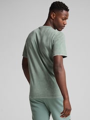 Puma Green Mens Class Washed T-Shirt - Image 2 of 5
