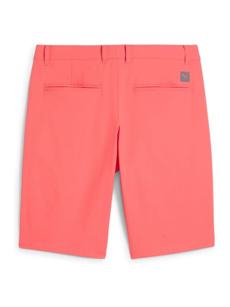 Puma Red Mens Dealer 10" Golf Shorts - Image 2 of 2