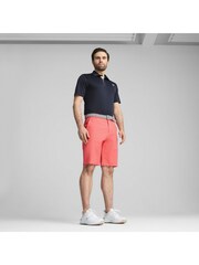Puma Red Mens Dealer 10" Golf Shorts - Image 3 of 8