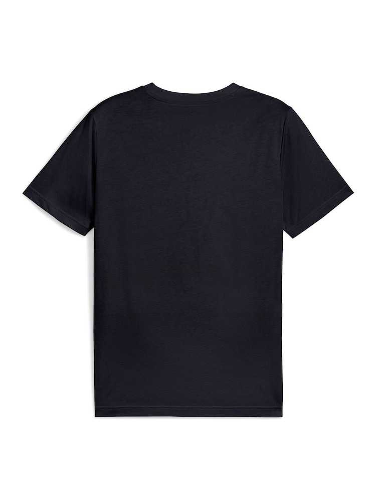 Puma Blue Mens ESS No. 1 Logo T-Shirt - Image 5 of 5