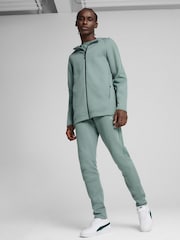 Puma Green Mens Evostripe Full Zip Hoodie - Image 2 of 7