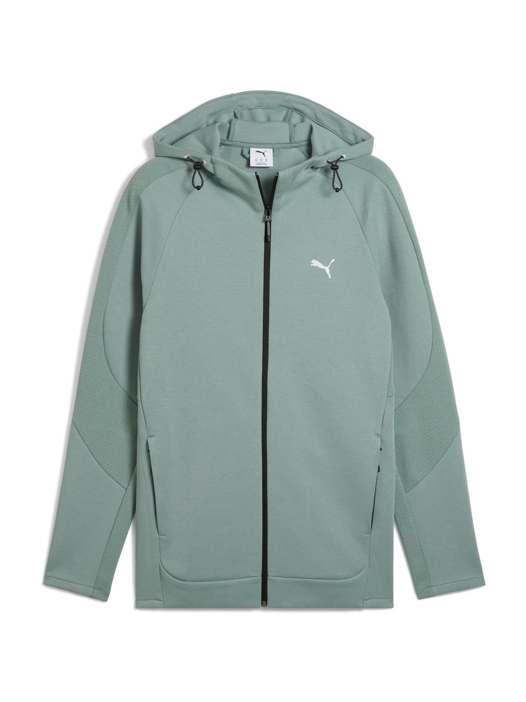 Puma Jacket Puma Tec Sports Fz Hoody Buy Puma Green Mens Evostripe Full Zip  Hoodie From The Next UK