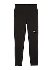 Puma Black Womens TAD ESSENTIALS 7/8 Tights Sports Leggings - Image 4 of 5