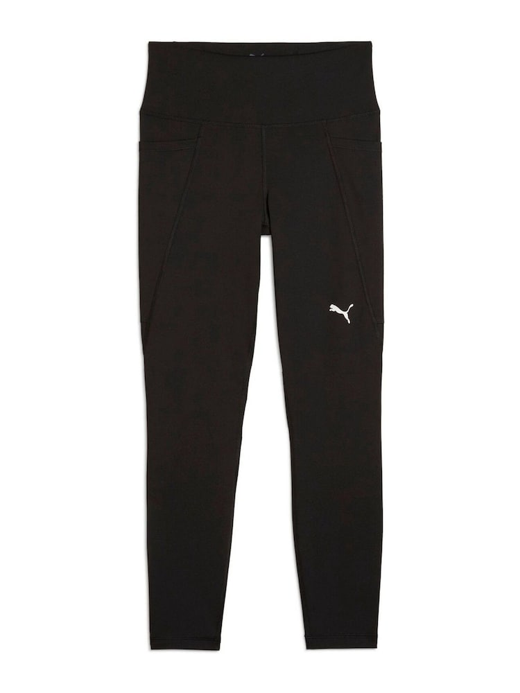 Puma Black Womens TAD ESSENTIALS 7/8 Tights Sports Leggings - Image 4 of 5