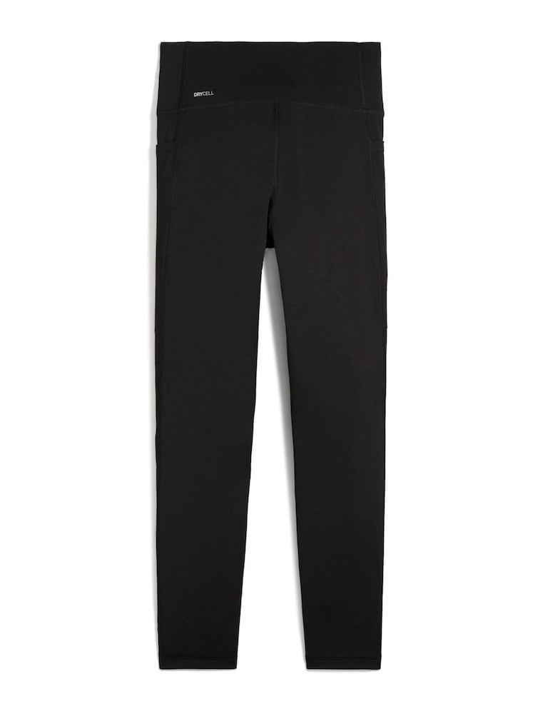 Puma Black Womens TAD ESSENTIALS 7/8 Tights Sports Leggings - Image 5 of 5