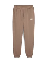 Puma Brown Mens Essentials No. 1 Logo Sweat Joggers - Image 4 of 5