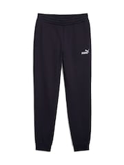 Черный - Puma ESS No 1 Logo Joggers Fleece Cuffed Leg - Изображение 6 из 7
