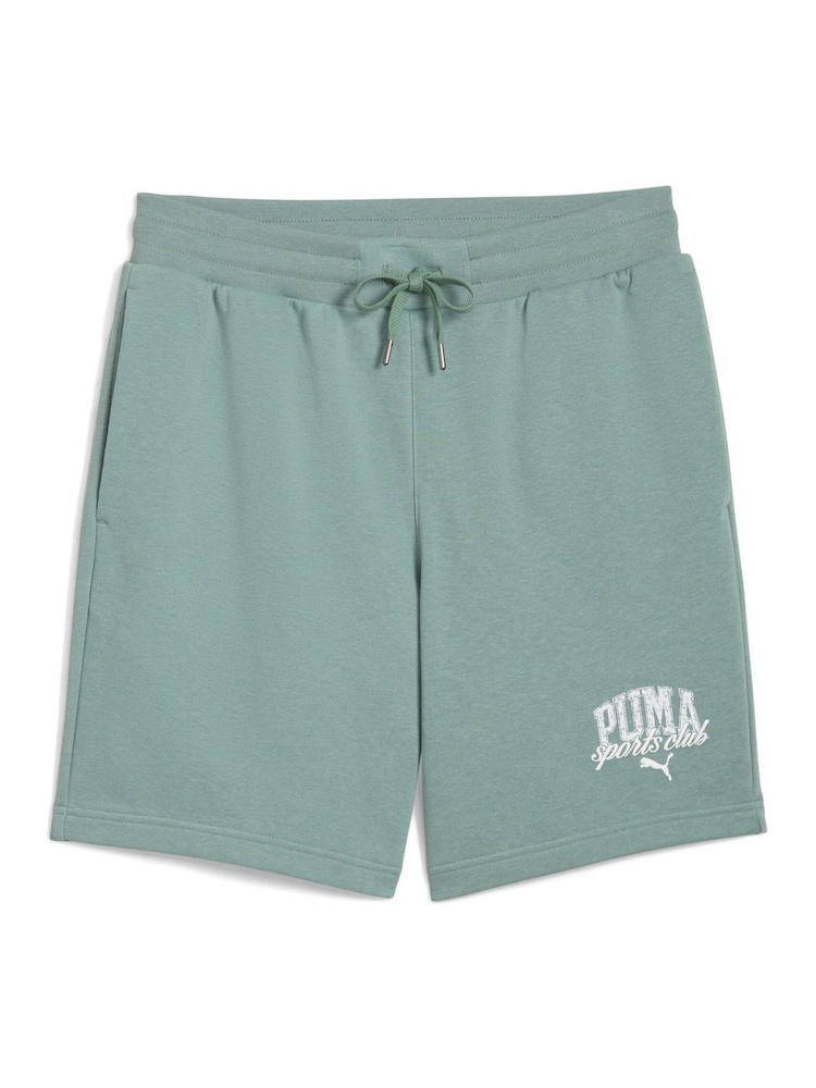 Puma Green Mens Class 8" Shorts - Image 2 of 3