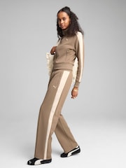 Puma Brown Womens T7 ALWAYS ON Short Track Jacket - Image 3 of 5