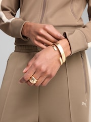 Puma Brown Womens T7 ALWAYS ON Short Track Jacket - Image 5 of 5