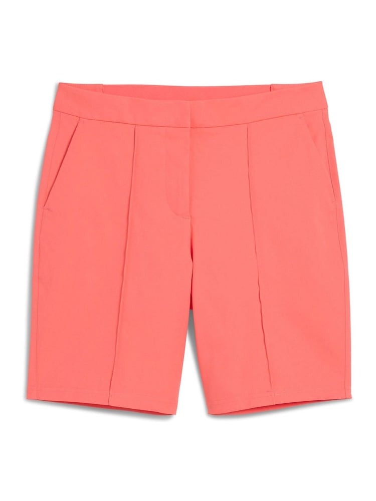 Puma Red Womens W Costa 8.5" Golf Shorts - Image 1 of 2