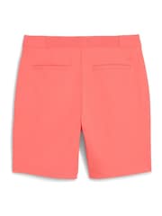 Puma Red Womens W Costa 8.5" Golf Shorts - Image 2 of 2