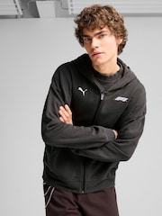 Puma Mens F1 Graphic Print Full Zip Hoodie - Imagem 1 de 7