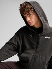 Puma Mens F1 Graphic Print Full Zip Hoodie - Imagem 4 de 7