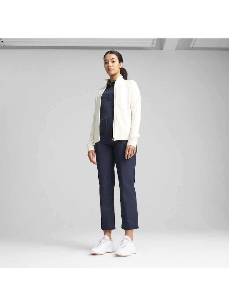 Puma White Womens CLOUDSPUN Tech Zip-Up Power Jacket - Image 2 of 4 Puma White Womens CLOUDSPUN Tech Zip-Up Power Jacket - Image 2 of 4