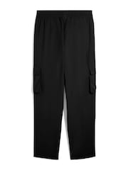 Puma Black Mens Essentials No. 1 Logo Woven Cargo Pants - Image 3 of 3