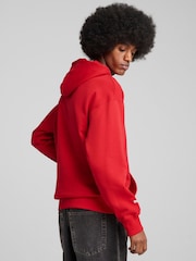 Puma Red Mens Scuderia Ferrari Race Big Shield Hoodie - Image 2 of 7