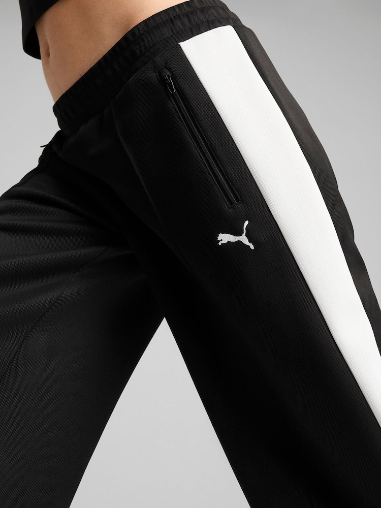 Puma Black Womens T7 Low Rise Track Pants - Image 2 of 5