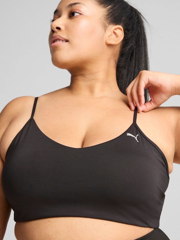 Puma Black Womens MOVE Bra Sports Top - Image 1 of 5