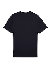 Puma Blue Mens Essentials No. 1 Logo T-Shirt - Image 5 of 5