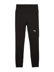 Puma Black Womens Tad Essentials Tights Sports Leggings - Image 4 of 5