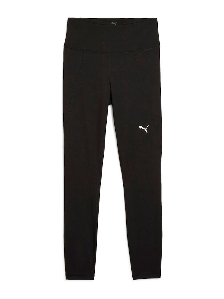 Puma Black Womens Tad Essentials Tights Sports Leggings - Image 4 of 5