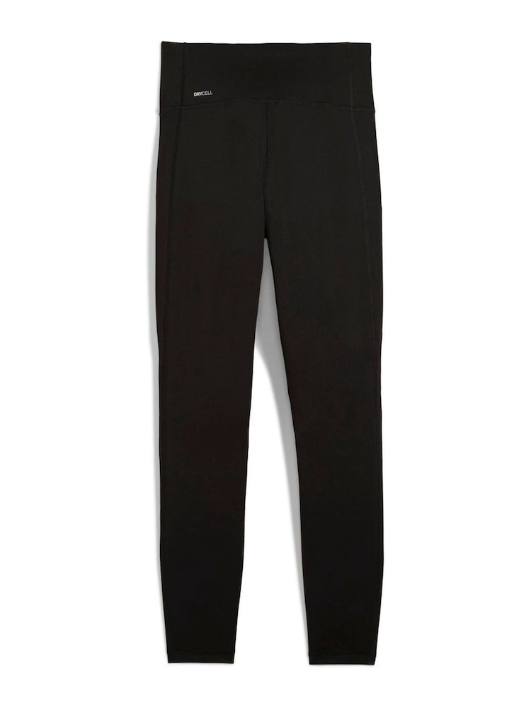 Puma Black Womens Tad Essentials Tights Sports Leggings - Image 5 of 5