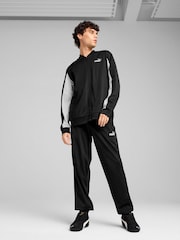 Puma Black Mens Poly Baseball Inspired Suit - Image 1 of 7