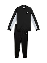 Puma Black Mens Poly Baseball Inspired Suit - Image 6 of 7