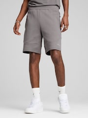 Puma Grey Mens Evostripe 8" Shorts - Image 1 of 5