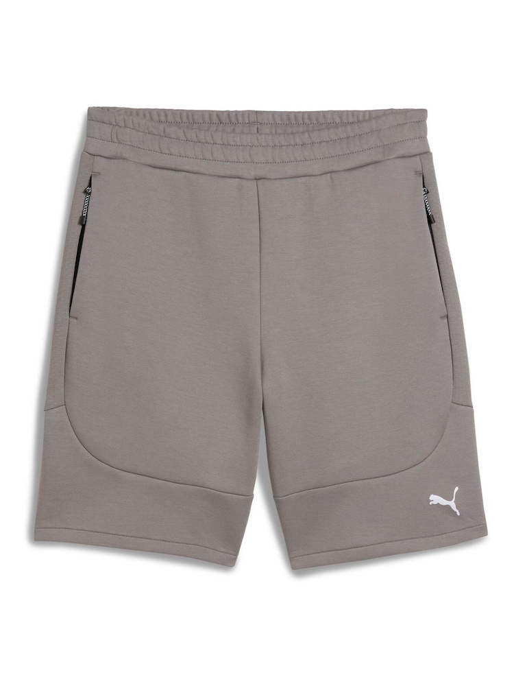 Puma Grey Mens Evostripe 8" Shorts - Image 4 of 5