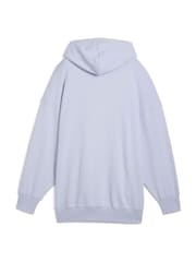 Puma Blue Oversized Womens Wardrobe Essentials Hoodie - Image 7 of 7