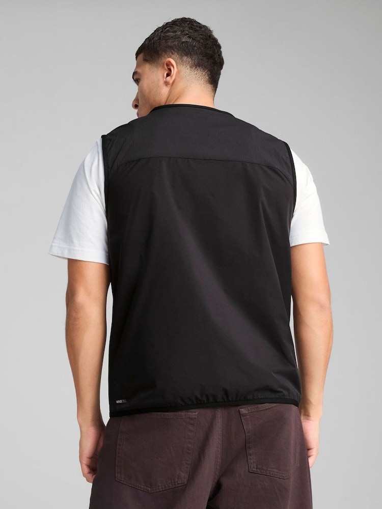 Puma Black Mens Pumatech Cargo Gilet - Image 2 of 5