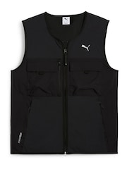 Puma Black Mens Pumatech Cargo Gilet - Image 4 of 5