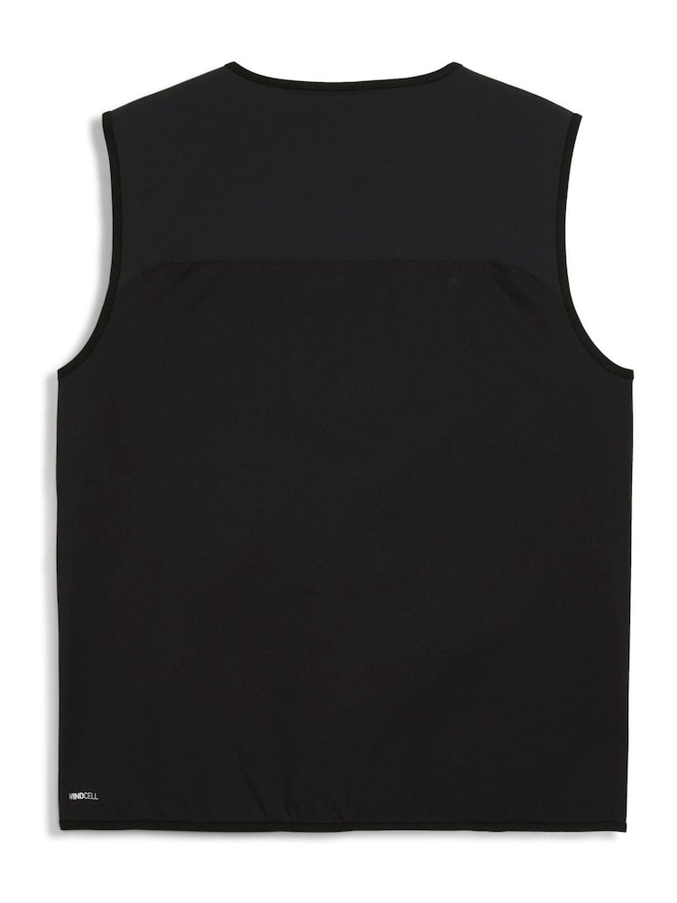 Puma Black Mens Pumatech Cargo Gilet - Image 5 of 5