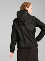 Puma Black Womens Essentials Regular Windbreaker Jacket - Image 3 of 7