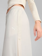 Weiß - Puma Womens Wardrobe Low Rise Popper Trousers - Bild 4 von 7