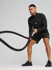 Puma Black Mens Training Tech 7" Stretch Woven Shorts - Image 2 of 7