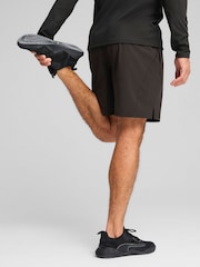 Puma Black Mens Training Tech 7" Stretch Woven Shorts - Image 3 of 7
