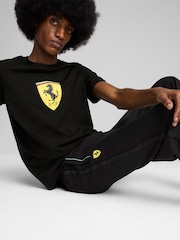 Puma Black Mens Scuderia Ferrari Race Joggers - Image 4 of 7