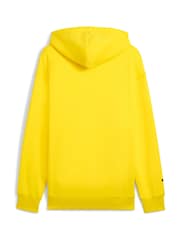 Puma Yellow Mens Scuderia Ferrari Race Big Shield Hoodie - Image 7 of 7