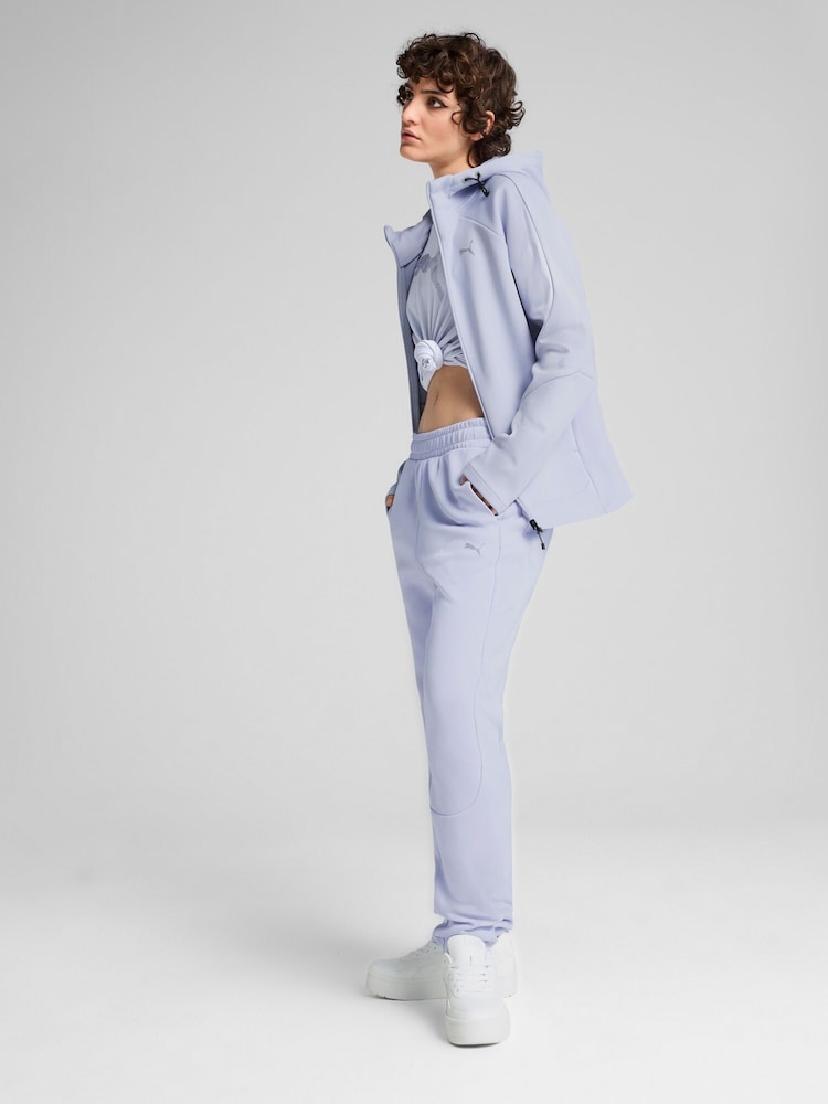Puma Blue Womens Evostripe Full Zip Hoodie - Image 3 of 7