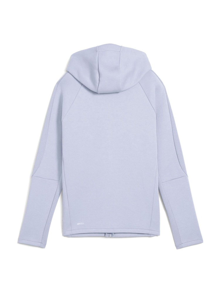 Puma Blue Womens Evostripe Full Zip Hoodie - Image 7 of 7
