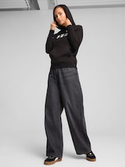 Puma Black Womens ESS No. 1 Logo Hoodie - Image 2 of 3