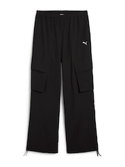 Puma Womens Wardrobe ESS Relaxed Woven Cargo Pants - Image 4 of 5